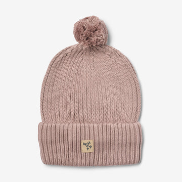 Wheat Outerwear Beanie Habar Accessory 1135 dry rose