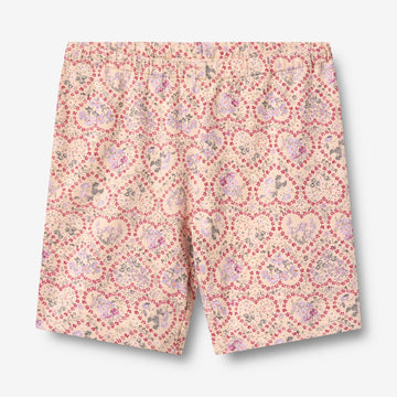 Wheat Main Bike Shorts Anne Shorts 9876 magenta heart flowers