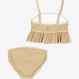 Wheat Main  Bikini Lærke Swimwear 5096 golden green stripe