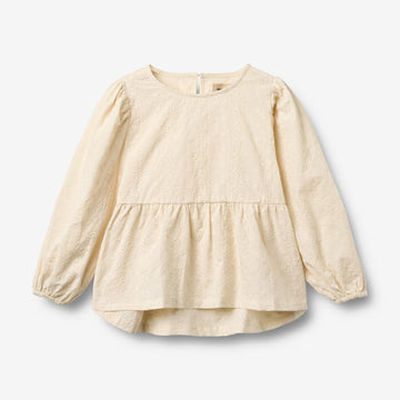 Wheat Main Bluse L/S Addie Blouse 3129 eggshell