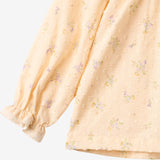 Wheat Main Blouse Merle Blouse 9632 barely apricot flowers