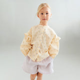 Wheat Main Bluse Gerda Shirt 9632 barely apricot flowers