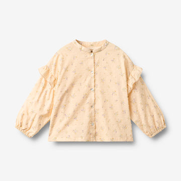 Wheat Main Bluse Gerda Shirt 9632 barely apricot flowers