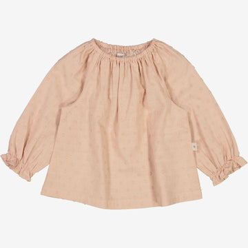 Wheat Main  Bluse Nicoline | Baby Shirts and Blouses 9112 tan