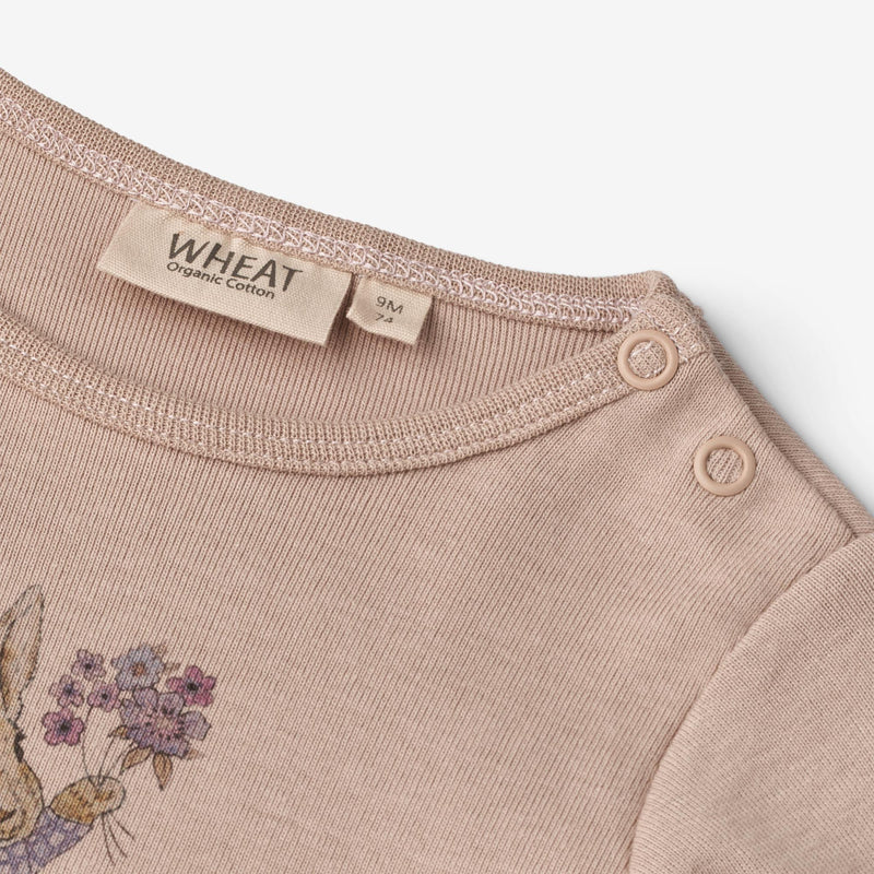 Wheat Main  Body Hase | Baby Underwear/Bodies 0097 grey rose