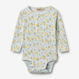 Wheat Main Langarm Babybody Liv Body 9663 summer blue citrus