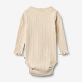Wheat Main Langarmbody Rie Body 9629 almond peach