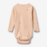 Wheat Main Langarmbody Rie Body 2475 rose flowers