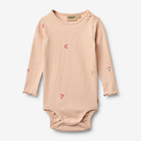 Wheat Main Langarmbody Rie Body 2475 rose flowers