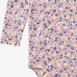 Wheat Main Langarmbody Rie Body 9649 pink blue flowers