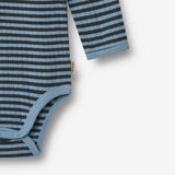 Wheat Main Body Langarm Berti Body 9548 bright blue stripe