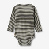 Wheat Main Body Langarm Berti Underwear/Bodies 9577 winter forest stripe
