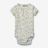 Wheat Main Kurzarm Babybody Linette Body 9663 summer blue citrus