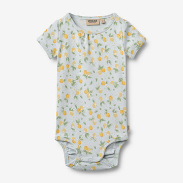 Wheat Main Kurzarm Babybody Linette Body 9663 summer blue citrus