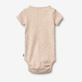 Wheat Main Kurzarm Babybody Linette Body 9422 coral flowers