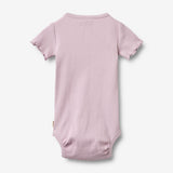 Wheat Main Kurzarmbody Maren Body 1346 lavender