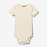 Wheat Main Kurzarmbody Maren Body 3182 ivory