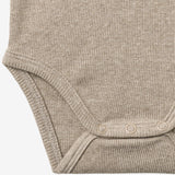 Wheat Main Body ärmellose Lasse Body 0072 gravel melange