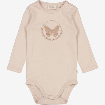 Wheat Main  Body mit Schmetterling Underwear/Bodies 1356 pale lilac