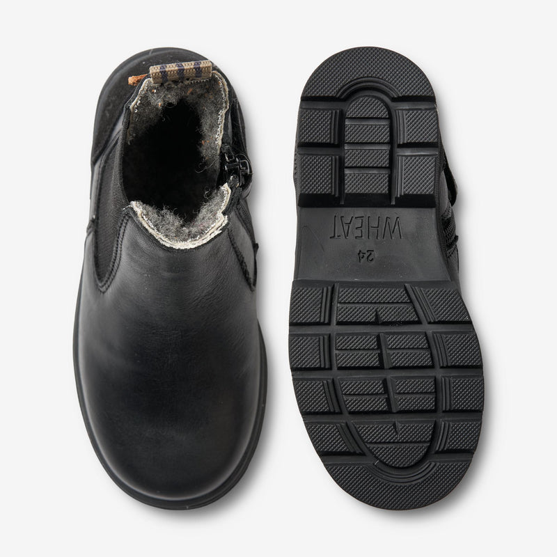Wheat Footwear Chelsea-Stiefel Chai Wolle Tex Winter Footwear 0021 black