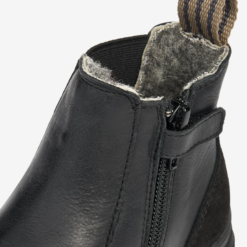 Wheat Footwear Chelsea-Stiefel Chai Wolle Tex Winter Footwear 0021 black