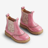 Wheat Footwear  Chelsea Stiefel Champ mit doppelten Gummi Casual footwear 2356 pink