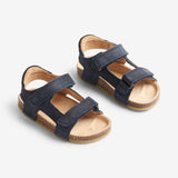 Wheat Footwear Corey Sandale Sandals 1432 navy