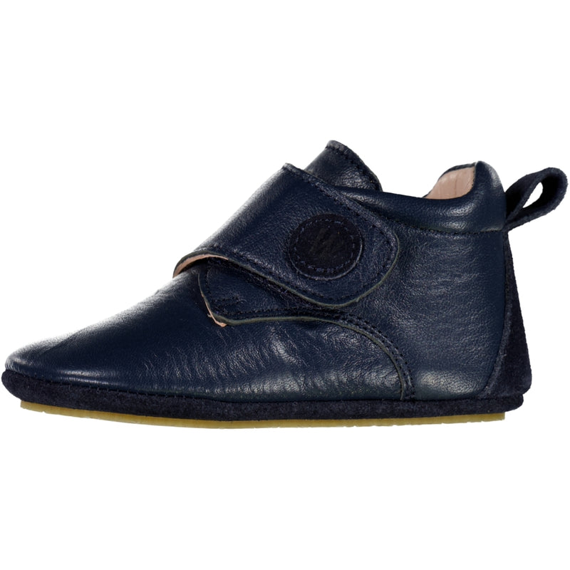 Wheat Footwear Dakota Hausschuhe Leder Indoor Shoes 1432 navy