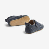 Wheat Footwear Dakota Leder Hausschuh | Baby Indoor Shoes 1432 navy