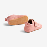 Wheat Footwear Dakota Leder Hausschuh | Baby Indoor Shoes 2026 rose