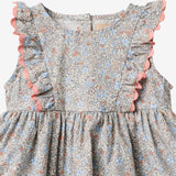 Wheat Main Dress Suit Sofia Dress 2650 air blue flowers