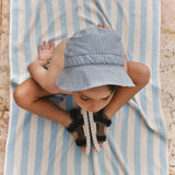Wheat Main Eimerhut Tilo Accessory 9580 blue swim stripe