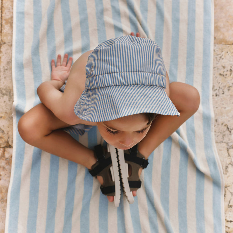 Wheat Main Eimerhut Tilo Accessory 9580 blue swim stripe