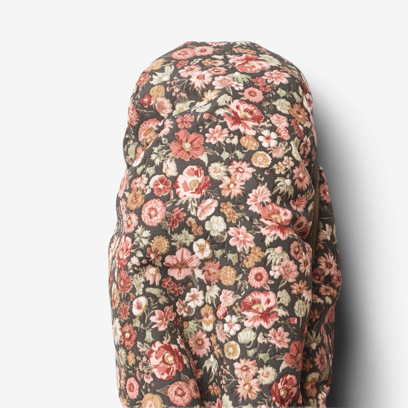 Wheat Outerwear Fäustlinge Tech mit Futter Outerwear acc. 1186 raven wild flowers
