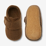 Wheat Footwear Filz-Hausschuh Marlin | Baby Indoor Shoes 3000 brown
