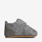 Wheat Footwear Filz-Hausschuh Marlin Indoor Shoes 0171 grey