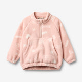 Wheat Outerwear Fleece-Anorak Mond Sweatshirt 9593 cameo rose jacquard