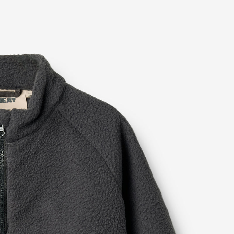 Wheat Outerwear Fleece-Anorak Moon Jacket 9526 black sea