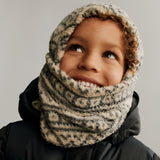 Wheat Outerwear Fleece-Balaclava Kramso Accessory 9544 warm sand jaquard