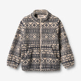 Wheat Outerwear Fleece-Jacke Helge Jacket 9544 warm sand jaquard