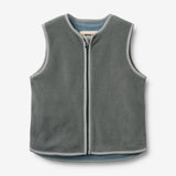 Wheat Outerwear Fleeceweste Nonno Vest 1043 blue