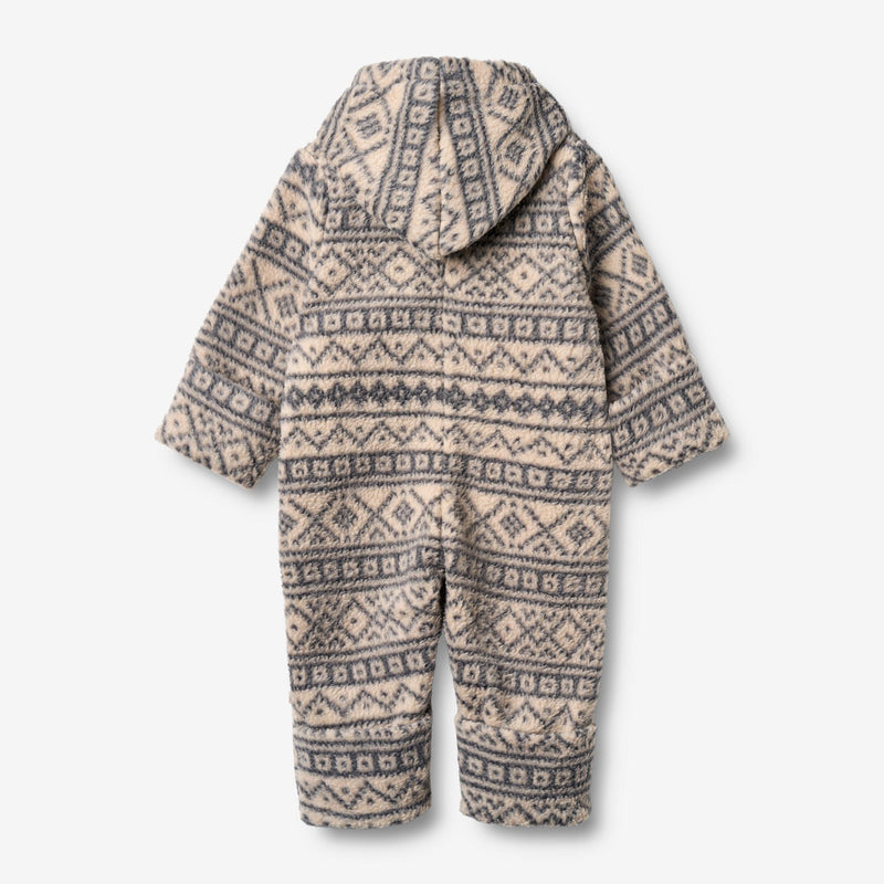 Wheat Outerwear Fleeceanzug Allo Outdoor Suit 9544 warm sand jaquard