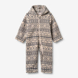 Wheat Outerwear Fleeceanzug Allo Outdoor Suit 9544 warm sand jaquard