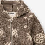 Wheat Outerwear Fleeceanzug Allo Outdoor Suit 9679 dry wood jacquard