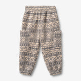 Wheat Outerwear Fleecehose Suun Trousers 9544 warm sand jaquard