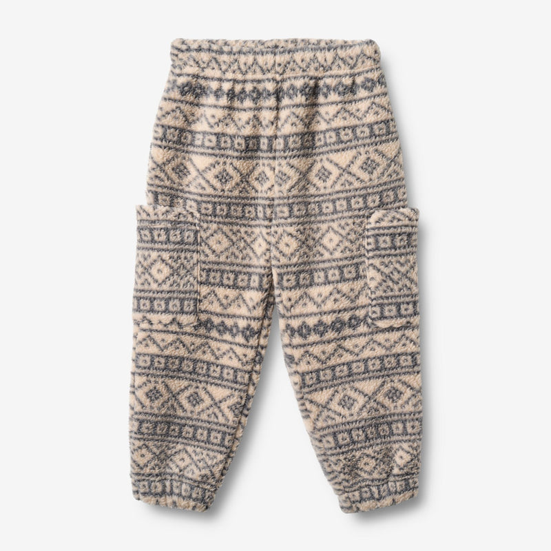 Wheat Outerwear Fleecehose Suun Trousers 9544 warm sand jaquard