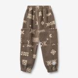 Wheat Outerwear Fleecehose Suun Trousers 9679 dry wood jacquard