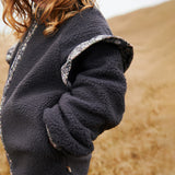 Wheat Outerwear Fleecejacke Ellena Sweatshirt 9526 black sea