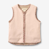 Wheat Outerwear Fleeceweste Nonno Vest 2596 soft rose