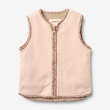 Wheat Outerwear Fleeceweste Nonno Vest 2596 soft rose
